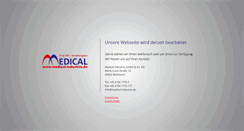 Desktop Screenshot of medical-industrie.de